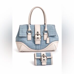 *SOLD*Coach Soho Flap Shoulder Bag & wallet